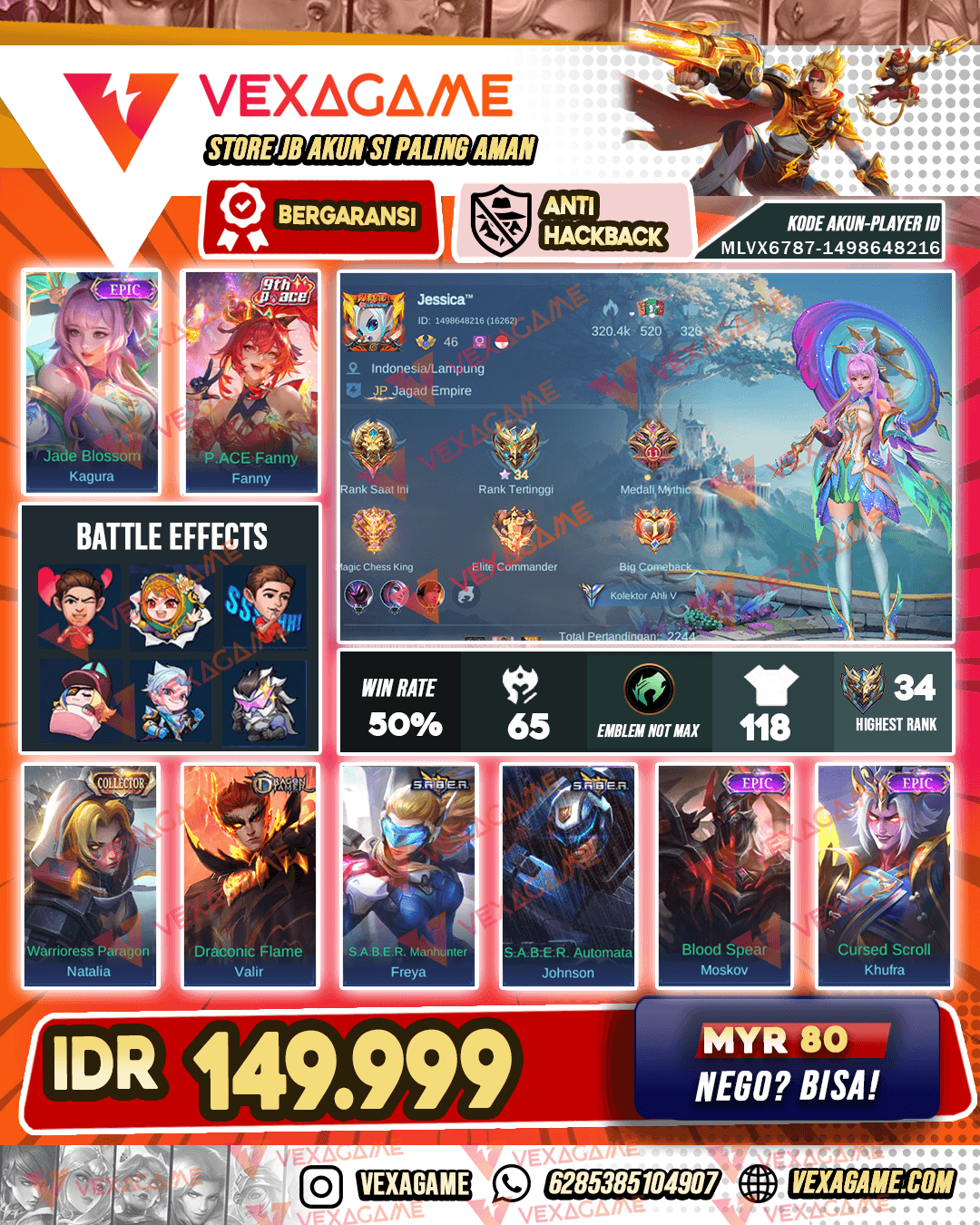 Kagura Epic X Fanny P ACE