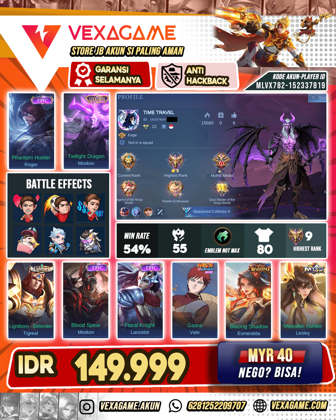 Moskov Lucky Box Murah