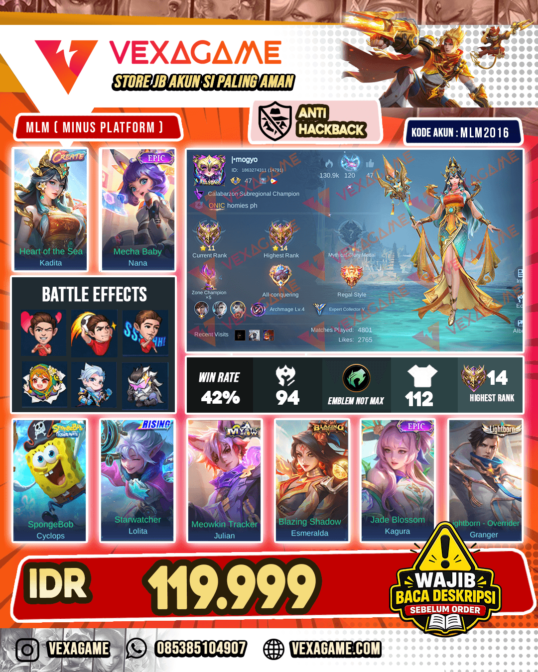 Kadita Create | Nana Epic