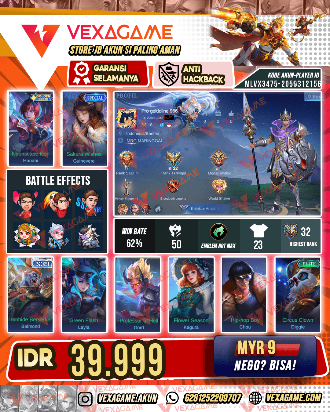 Akun Smurf Murah