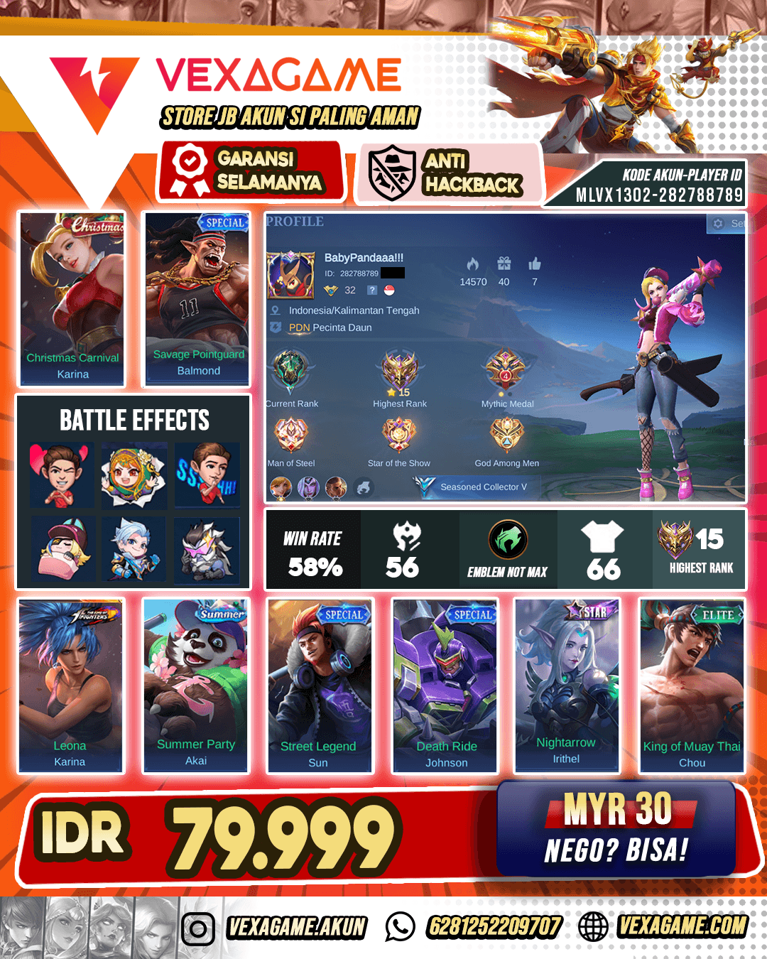 Akun Murah