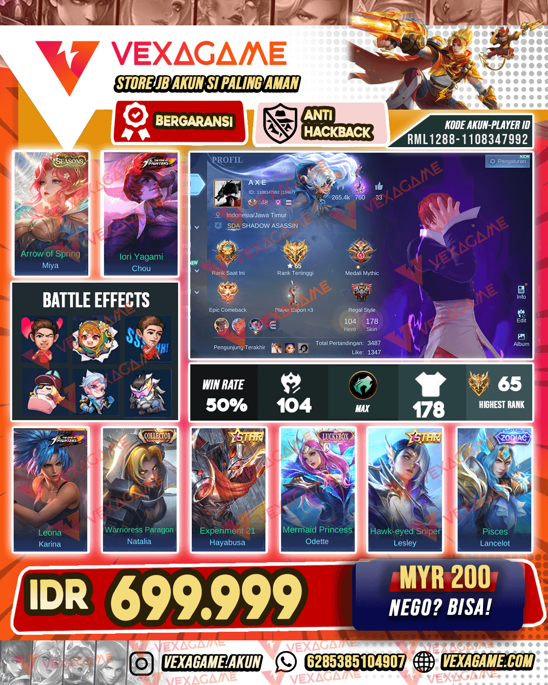 Miya Seasons X Chou KOF