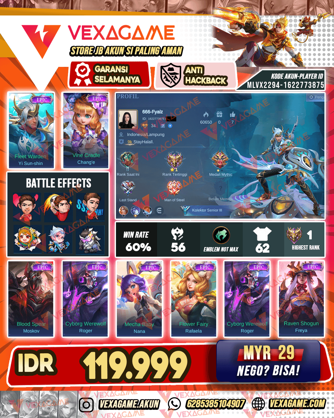 YSS Epic | Change Epic