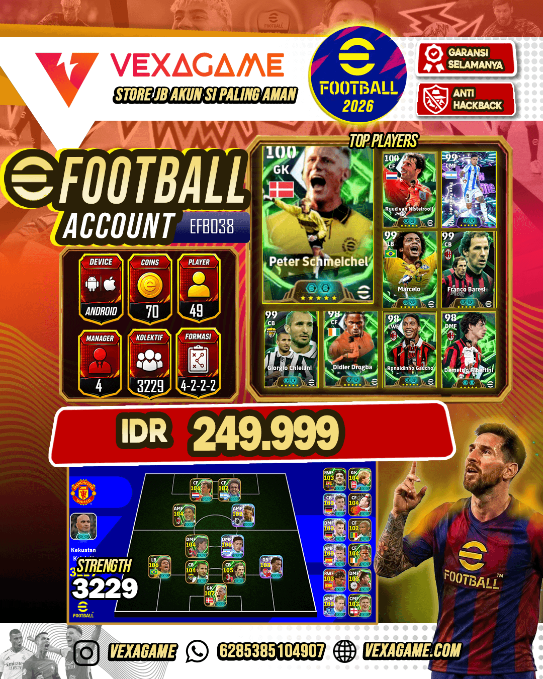 Nistelrooy Epic Limit | Ronaldinho  Epic Limit | Enzo Showtime | Albertini Epic limit