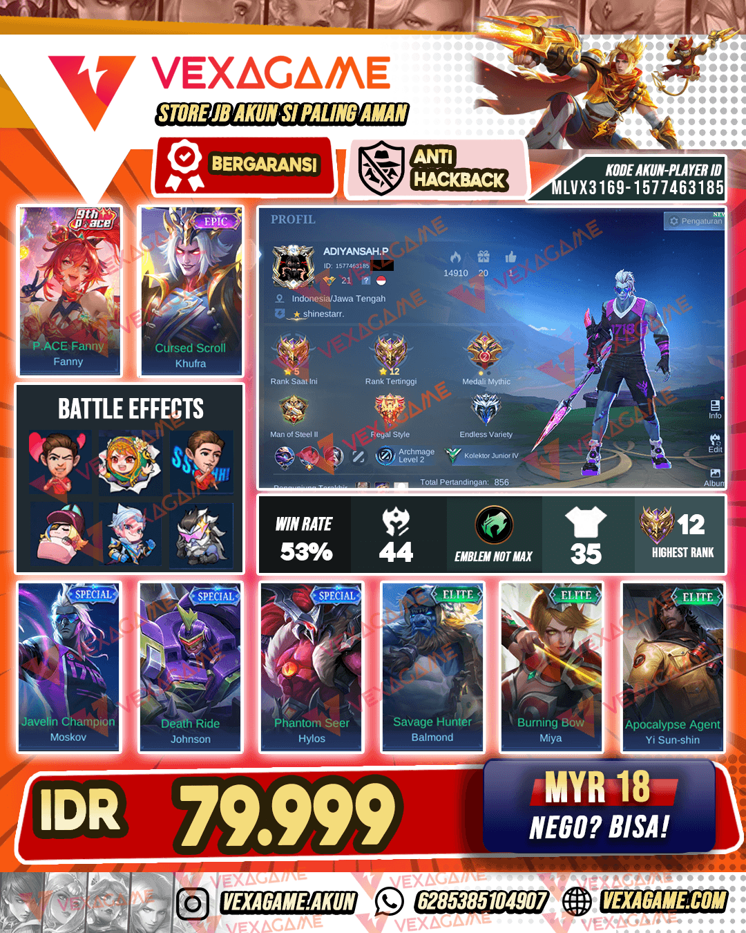 Akun Murah