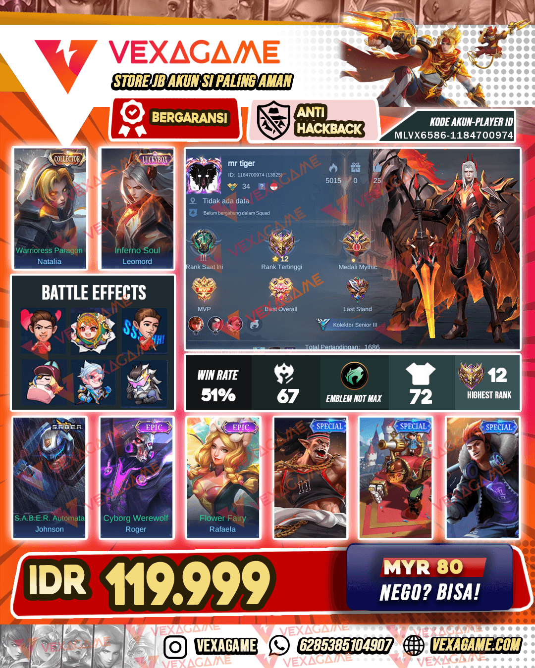 Leomord Luckybox | Roger Epic