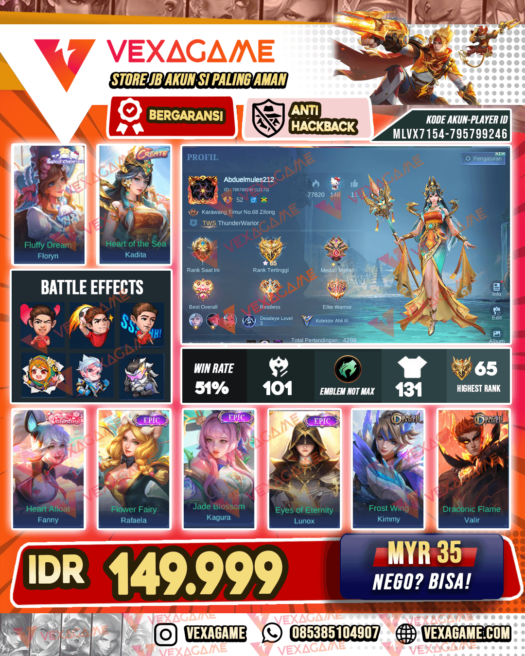Kadita Create X Fanny Valentine