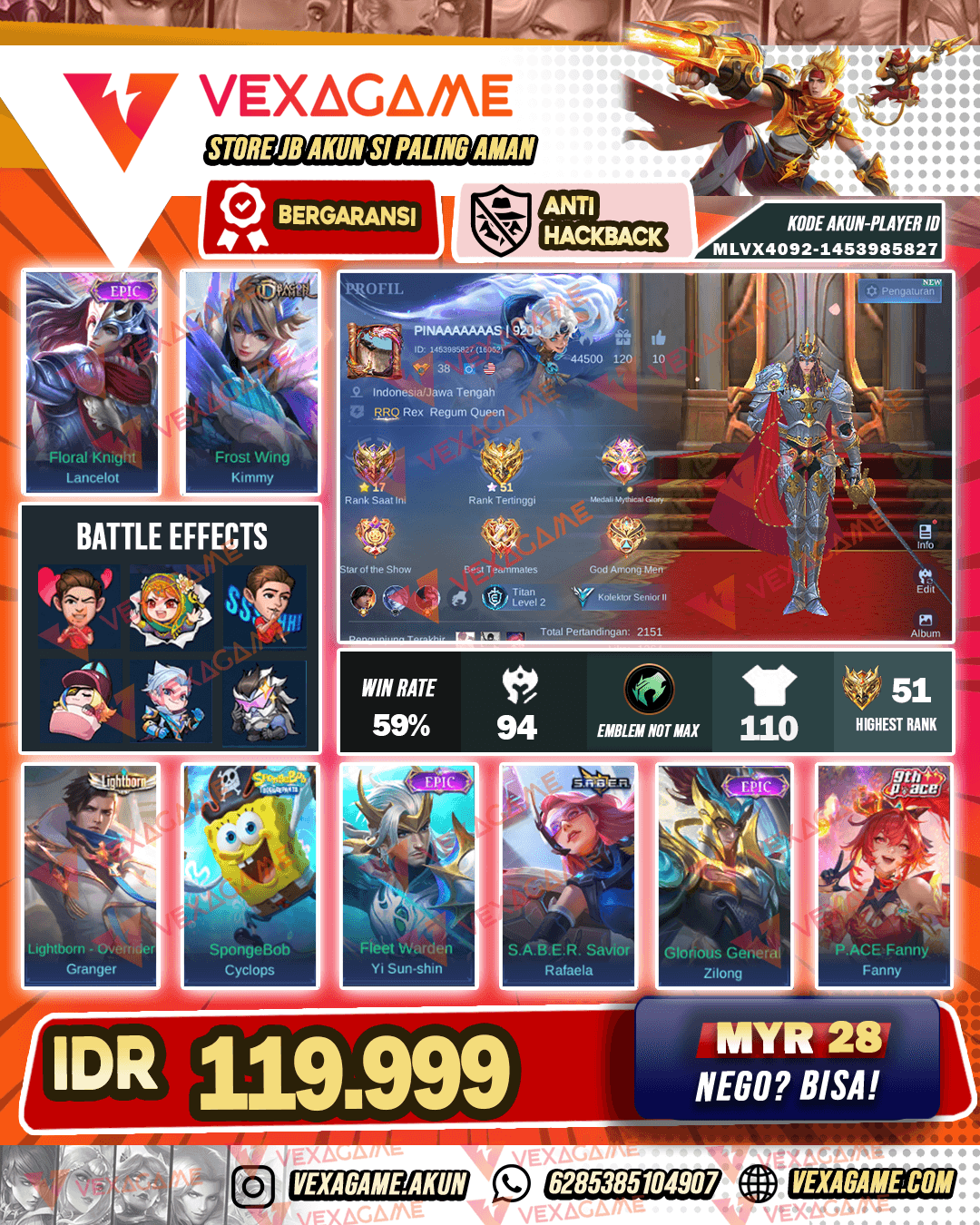 Lancelot Epic | Kimmy Dragon Tamer