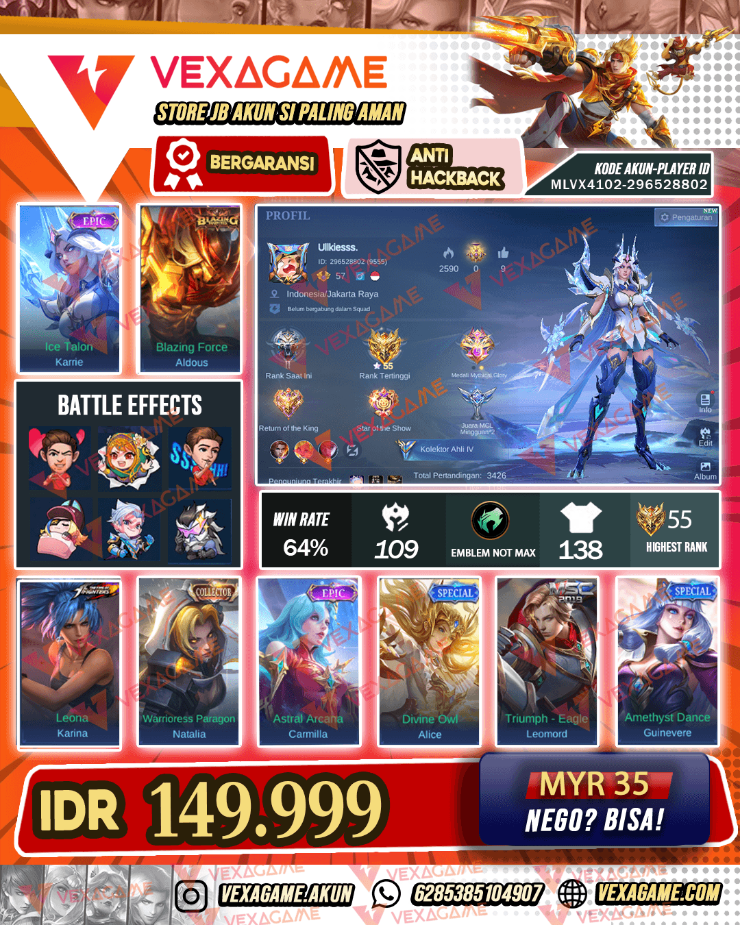 Karrie Epic | Aldous Blazing