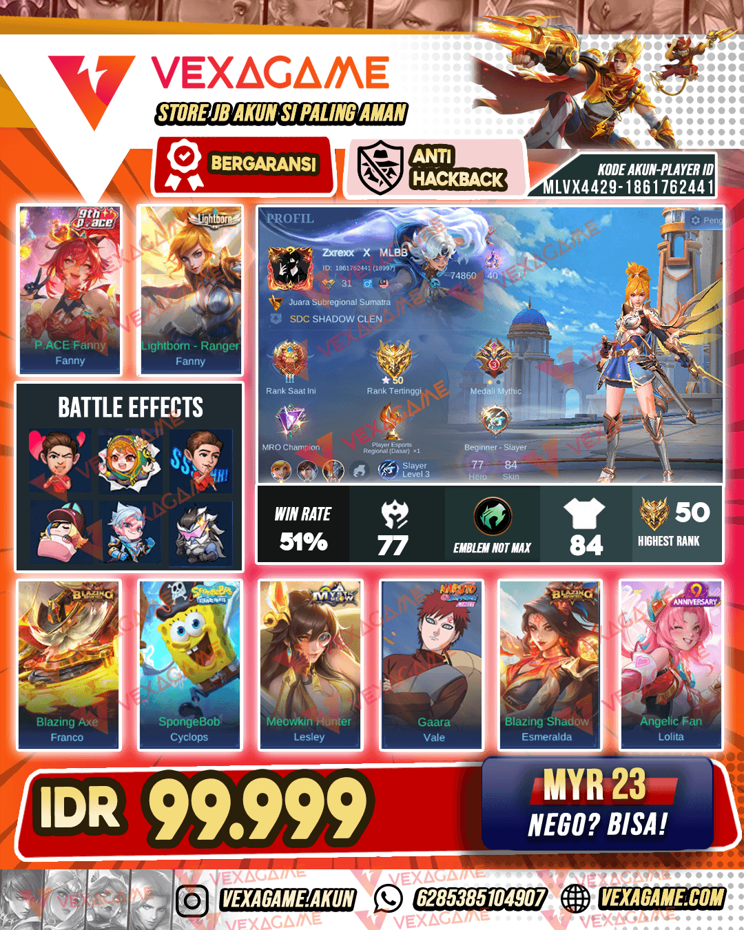 Fanny P ACE | Fanny Lightborn