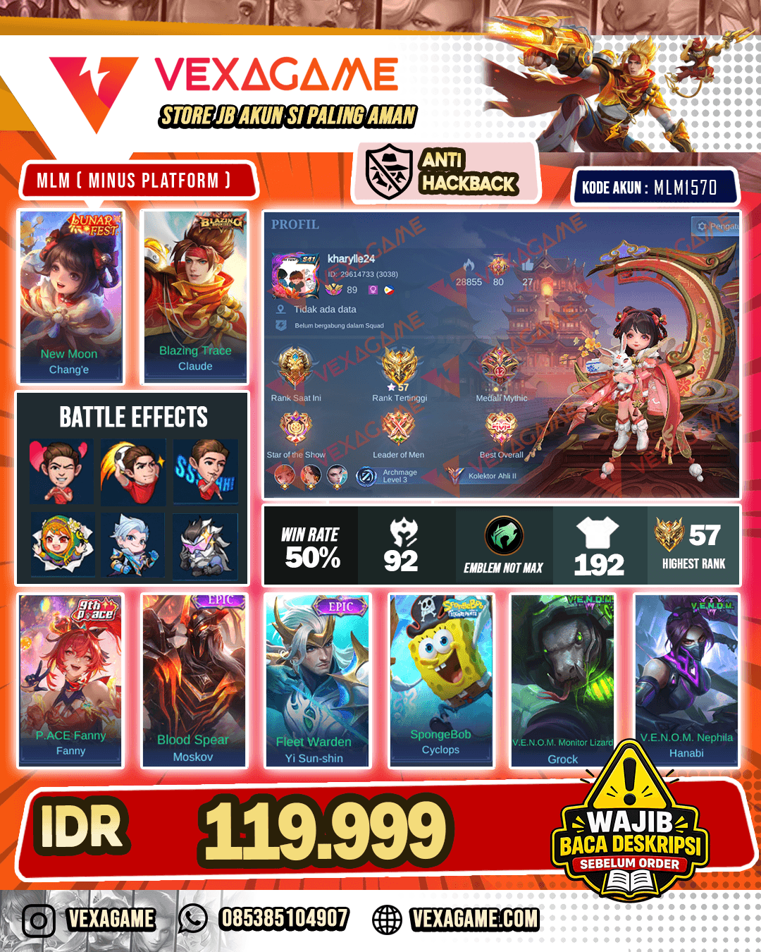 Change Lunar Fest X Claude Blazing
