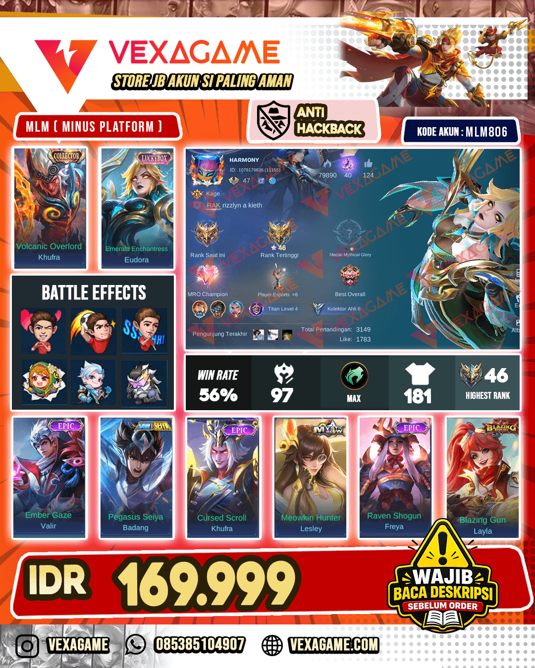 Khufra Collector | Eudora Luckybox