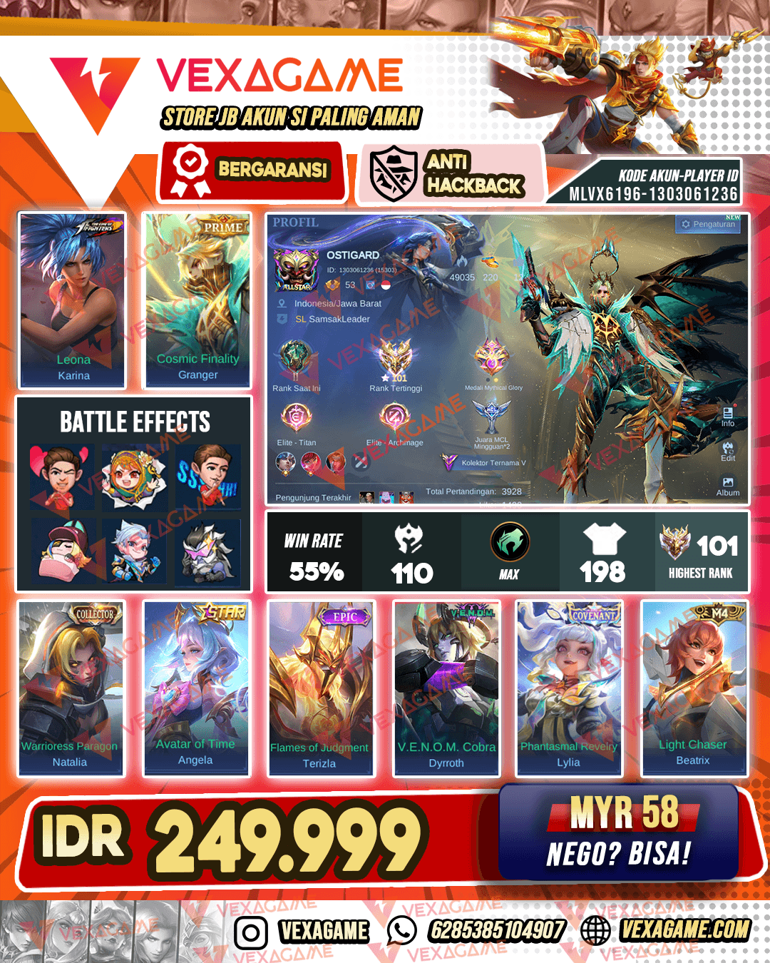 Granger Prime | Angela Annual Star | Emblem MAX | Ex Immo