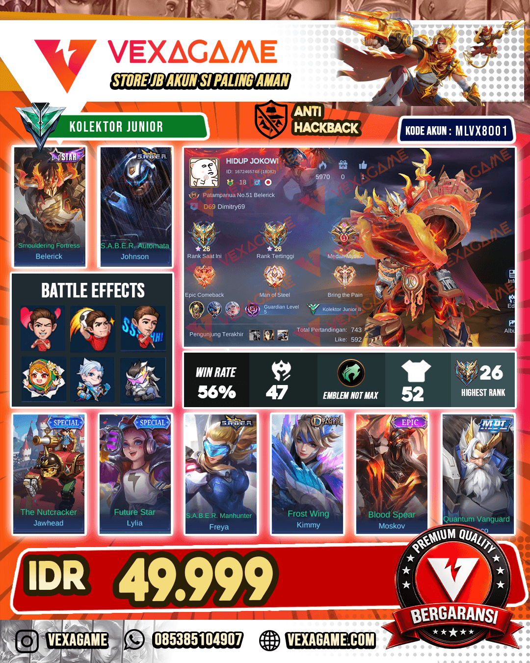 Akun Murah Harga Merakyat