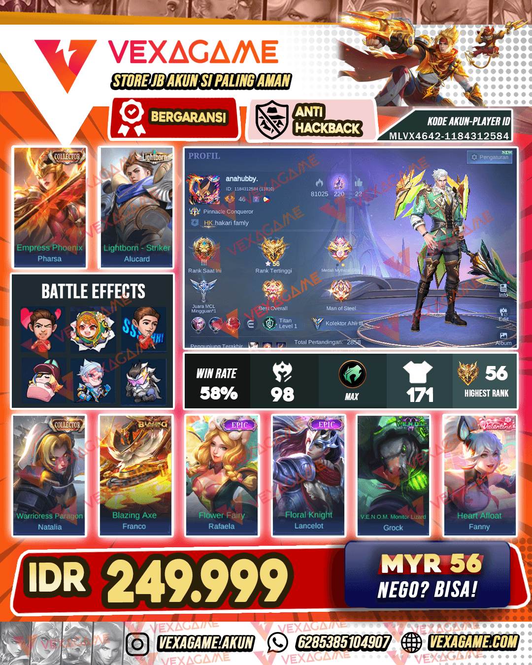 Pharsa Collector | Emblem MAX