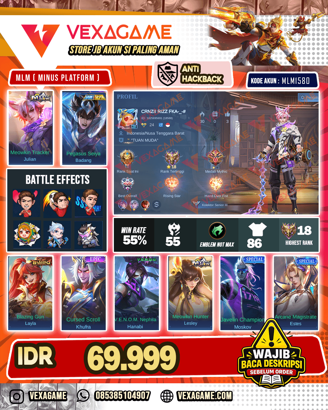 Julian Miaw X Badang Saint Seiya