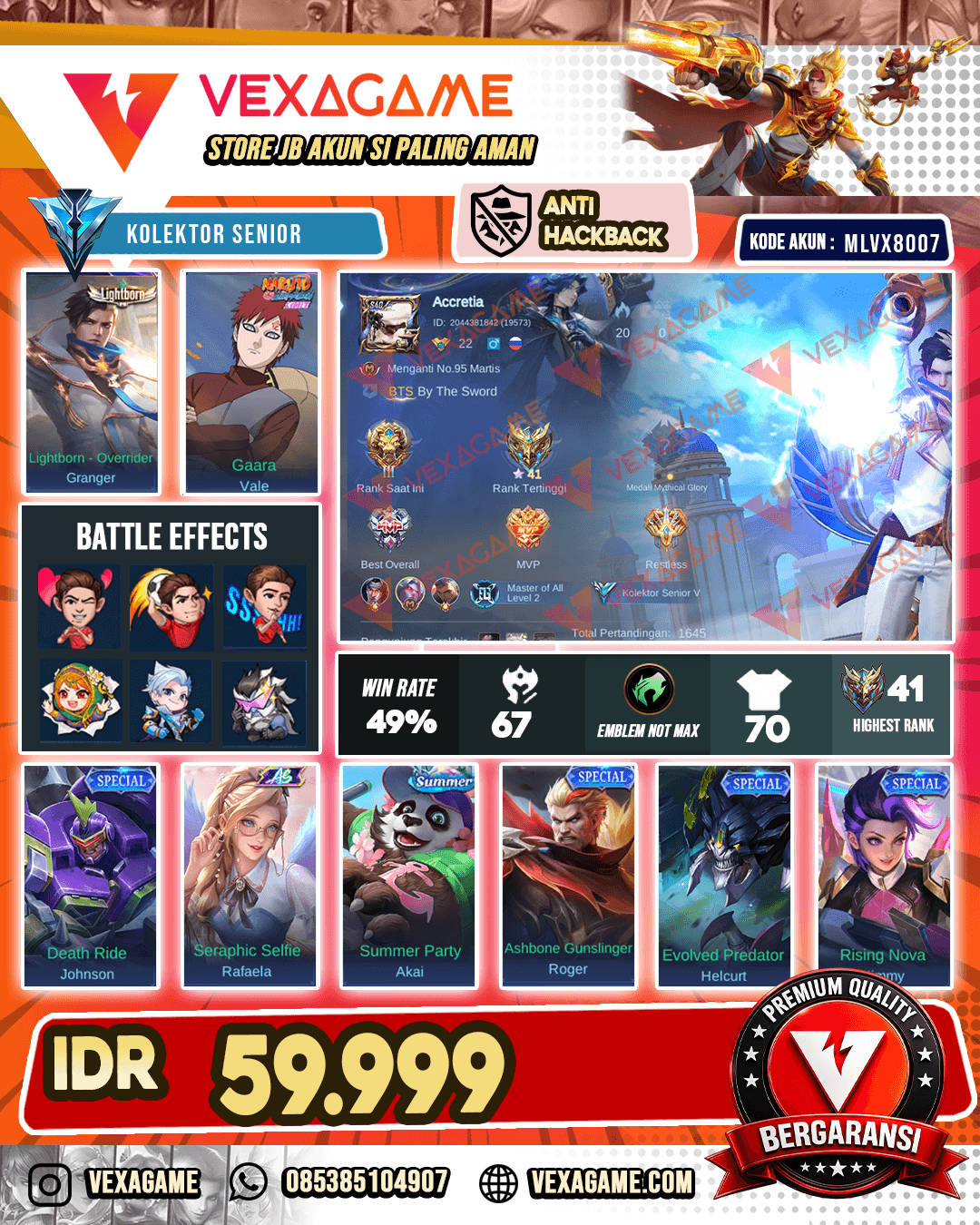 Akun Murah Harga Pelajar
