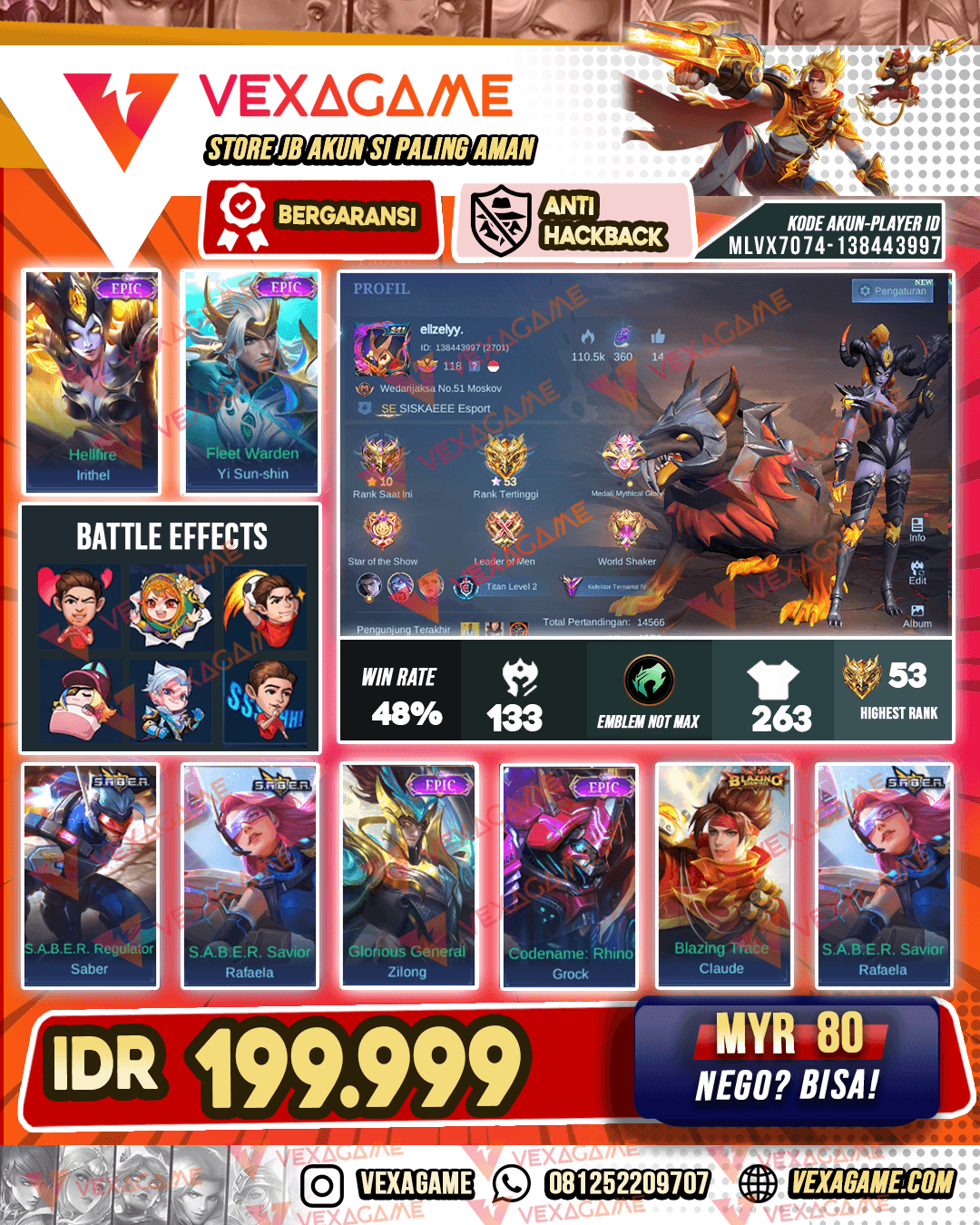 Irithel Epic | YSS Epic
