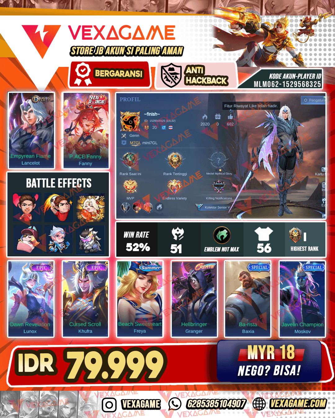 Lancelot Dragon Tamer | Fanny P Ace