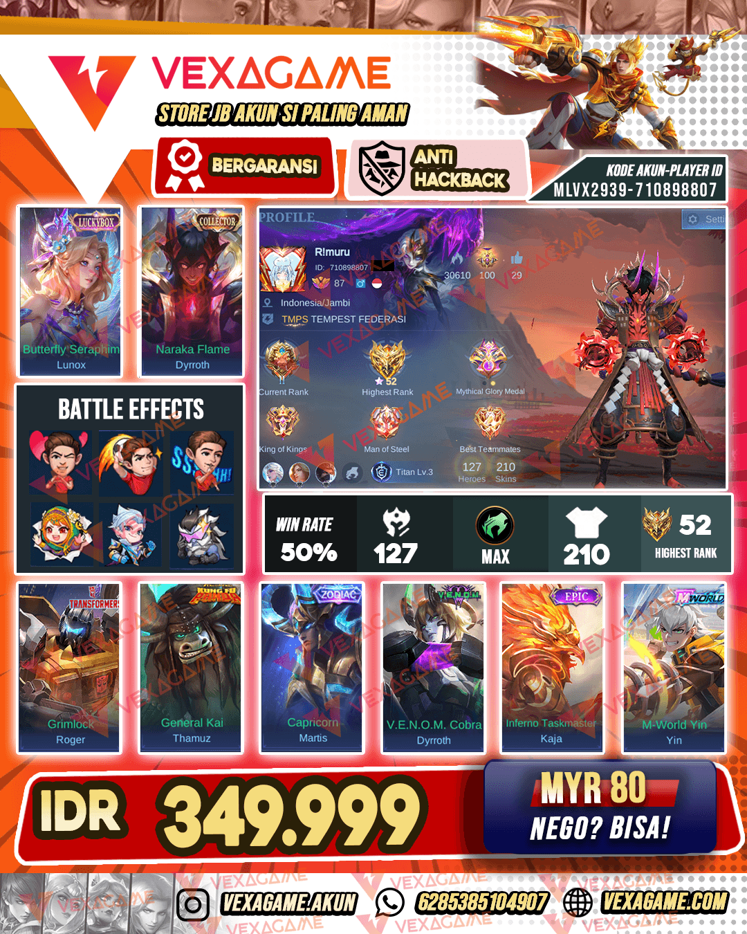Dyrroth Collector | Lunox Luckybox