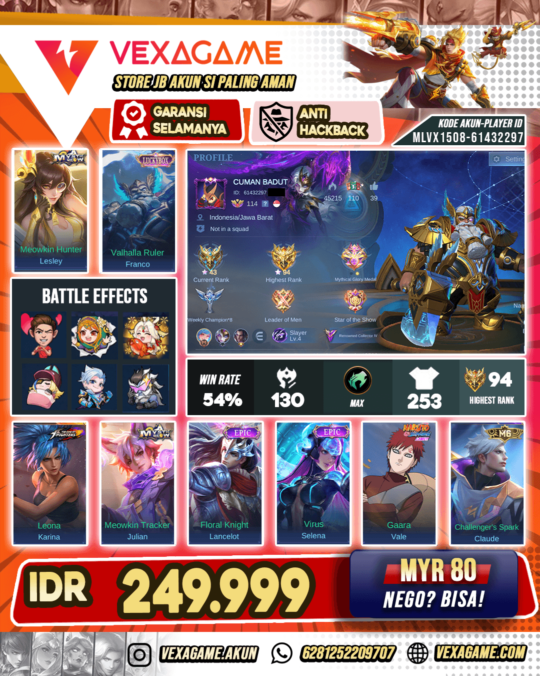 Franco Luckybox | Hero + Emblem MAX