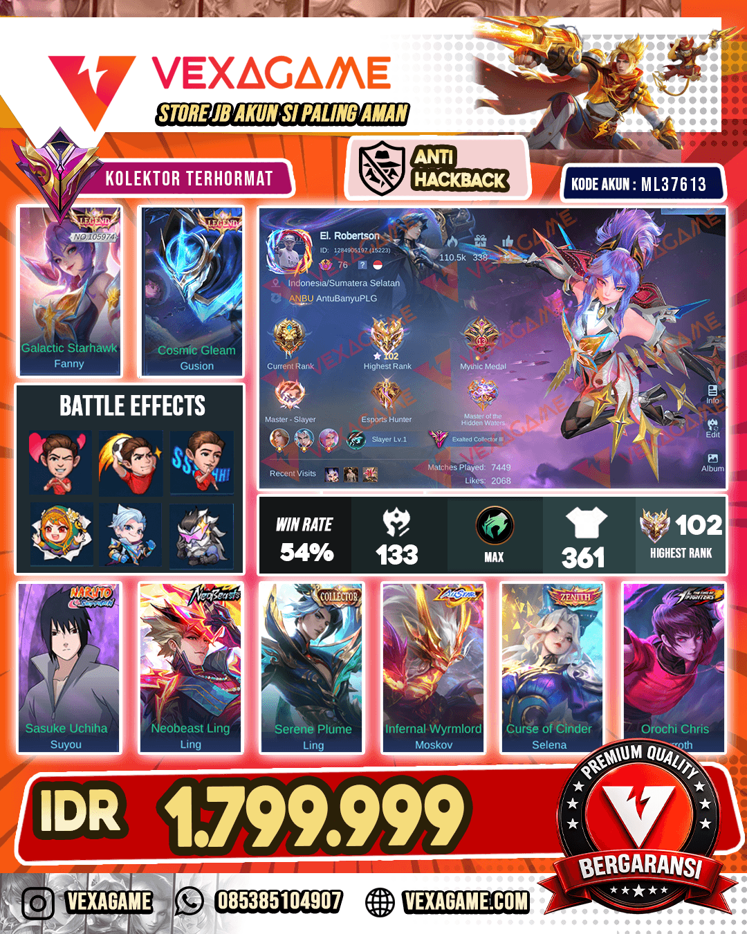 2 Legend | Suyou Sasuke | Ling Neobeast X CC | Selena Zenith