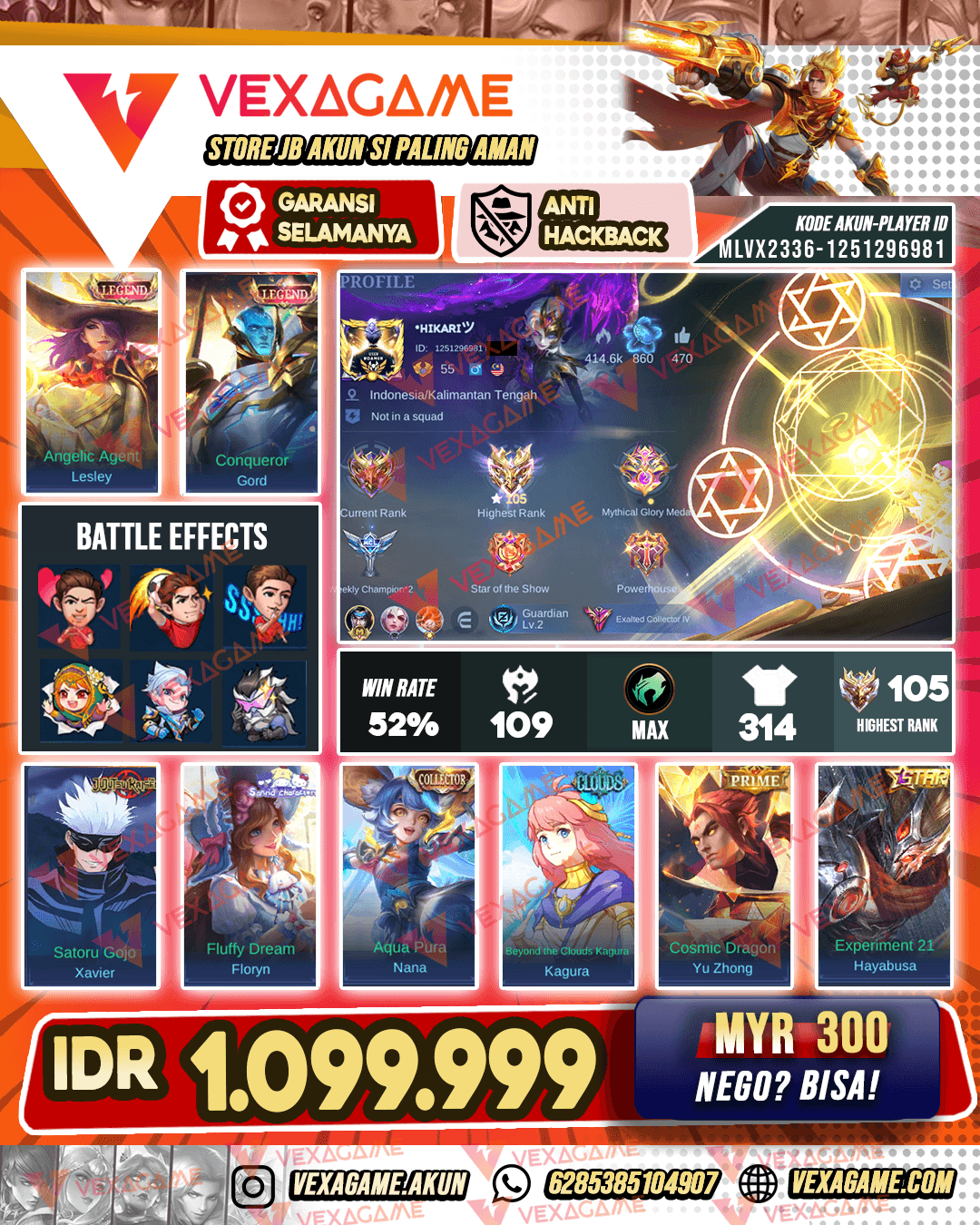2 Legend | Nana CC | Xavier JJK
