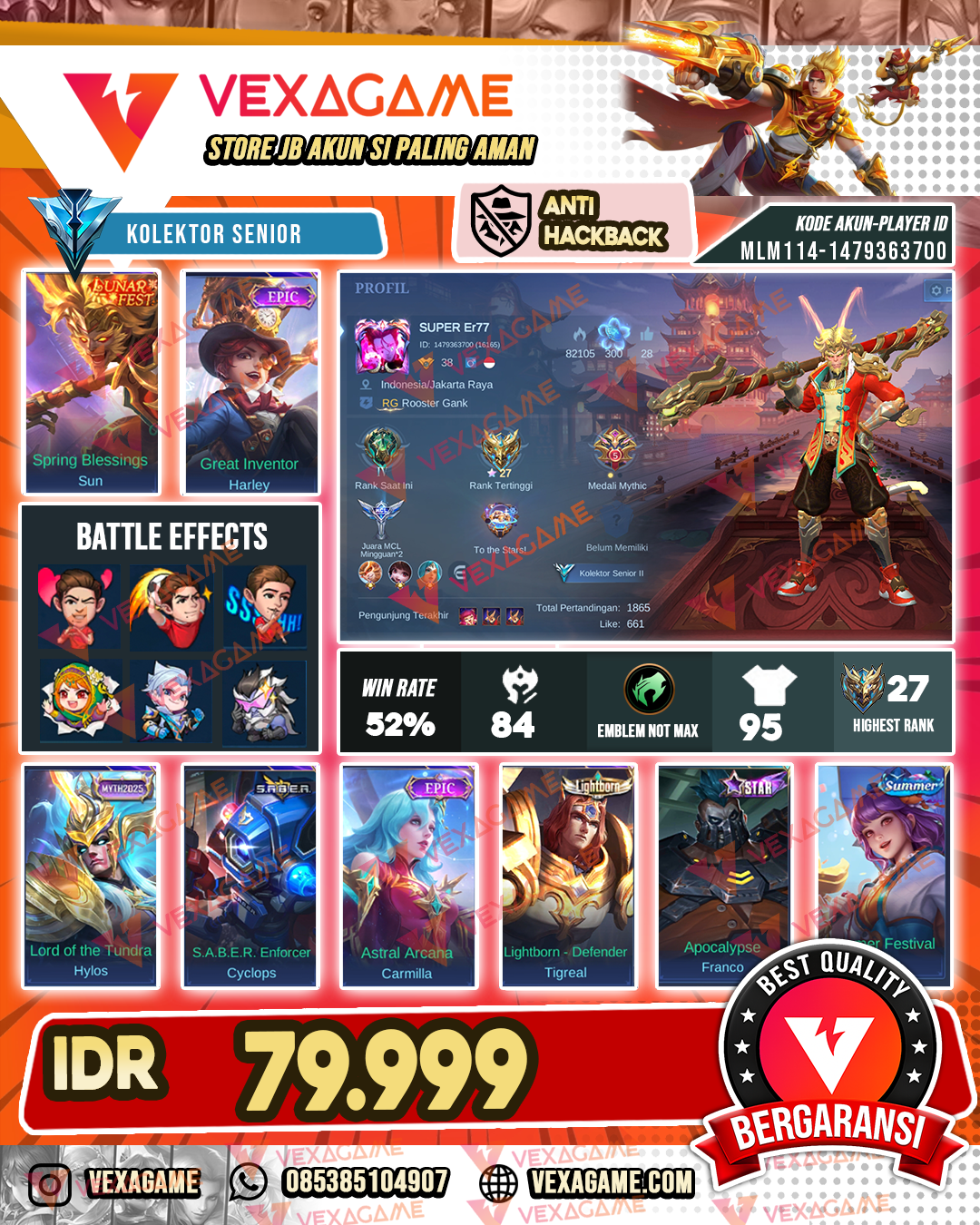 Sun Lunar Fest | Harley Epic | Hylos MYTH