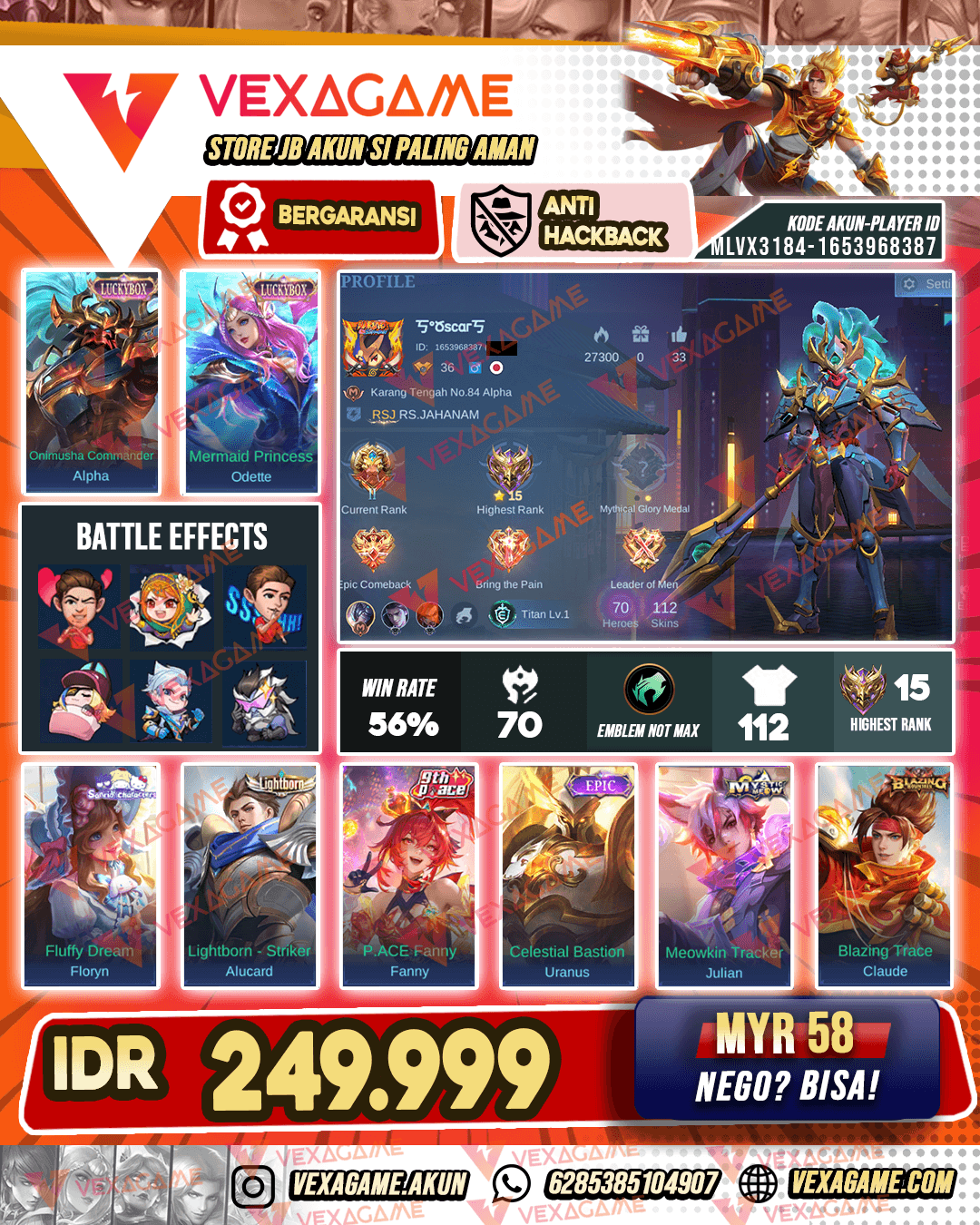 Alpha Luckybox X Odette Luckybox