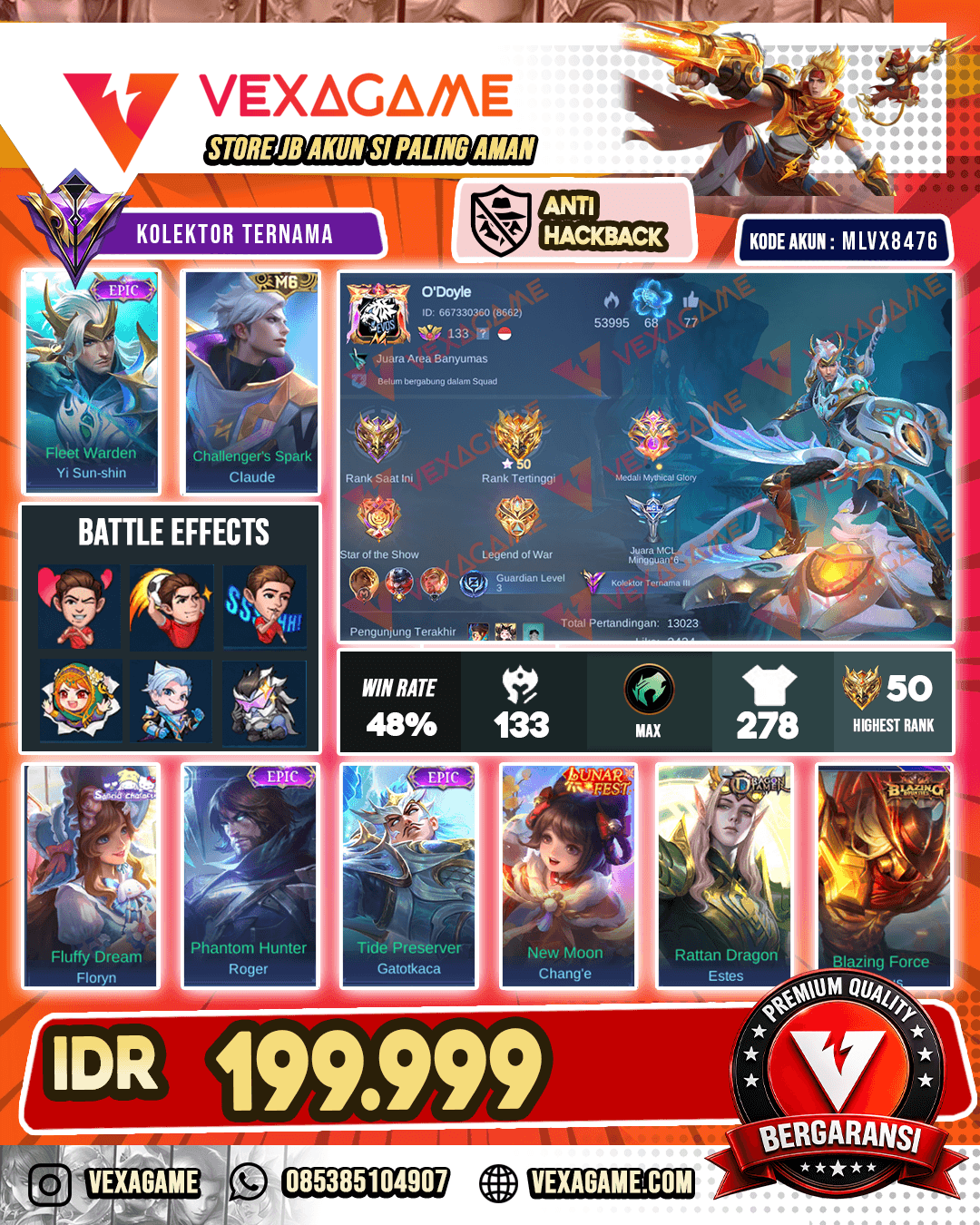 YSS Epic X Claude M6