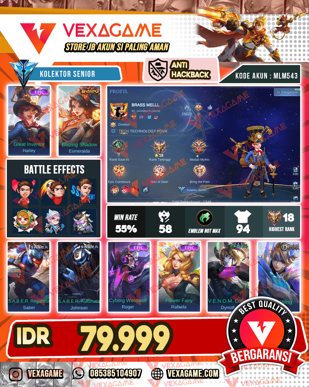 Harley Epic | Esmeralda Blazing