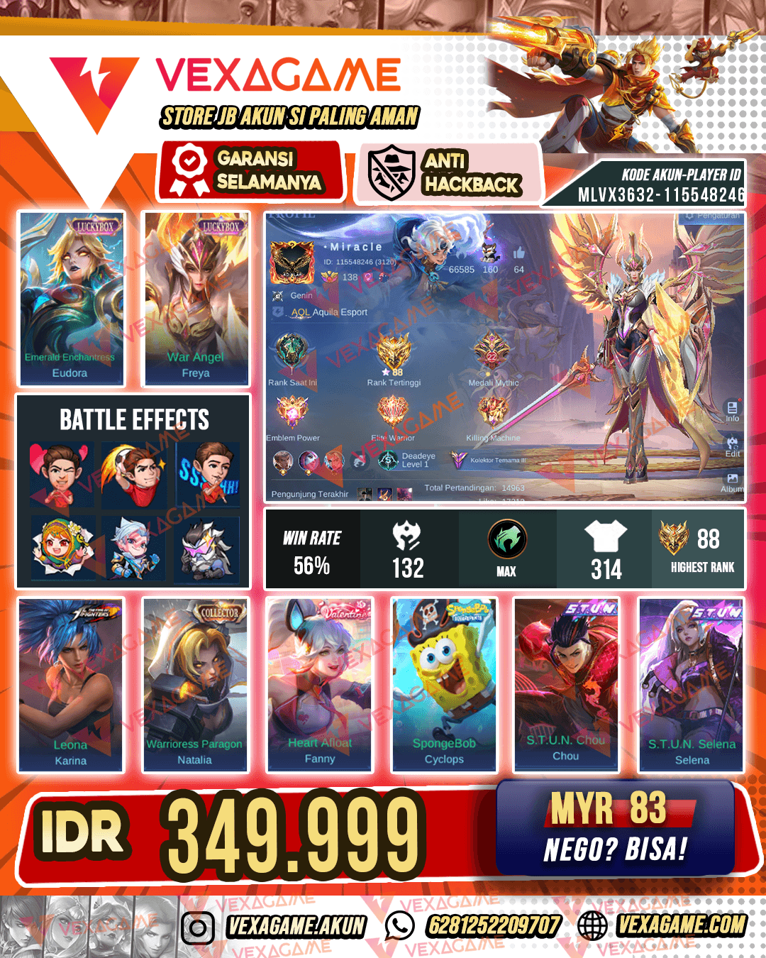 Freya Luckybox | Eudora Luckybox