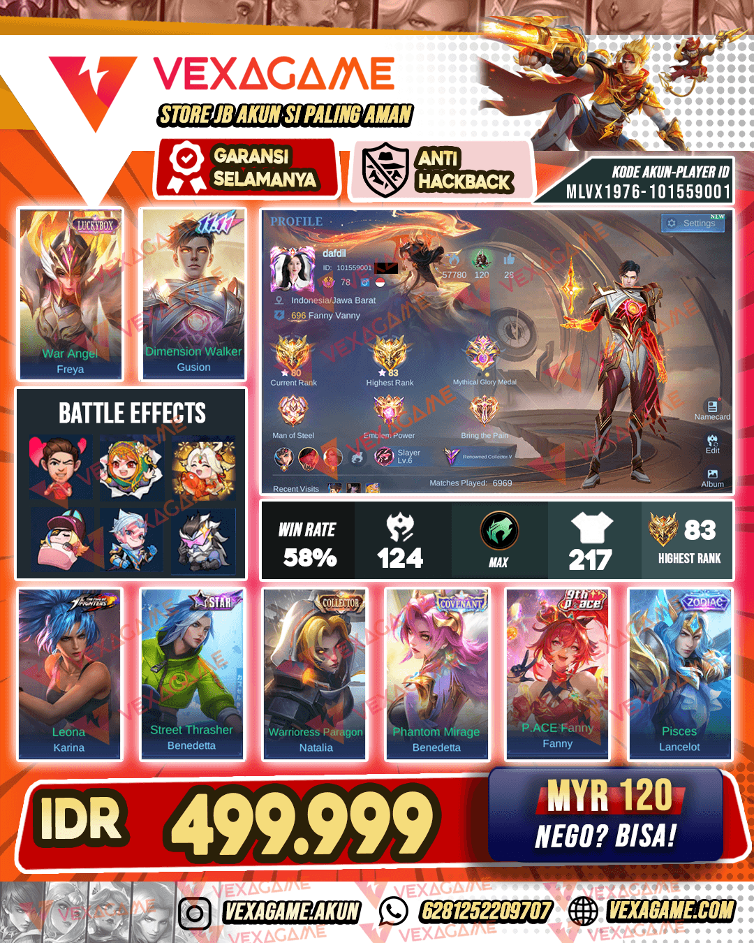Gusion 11.11 | Freya Luckybox