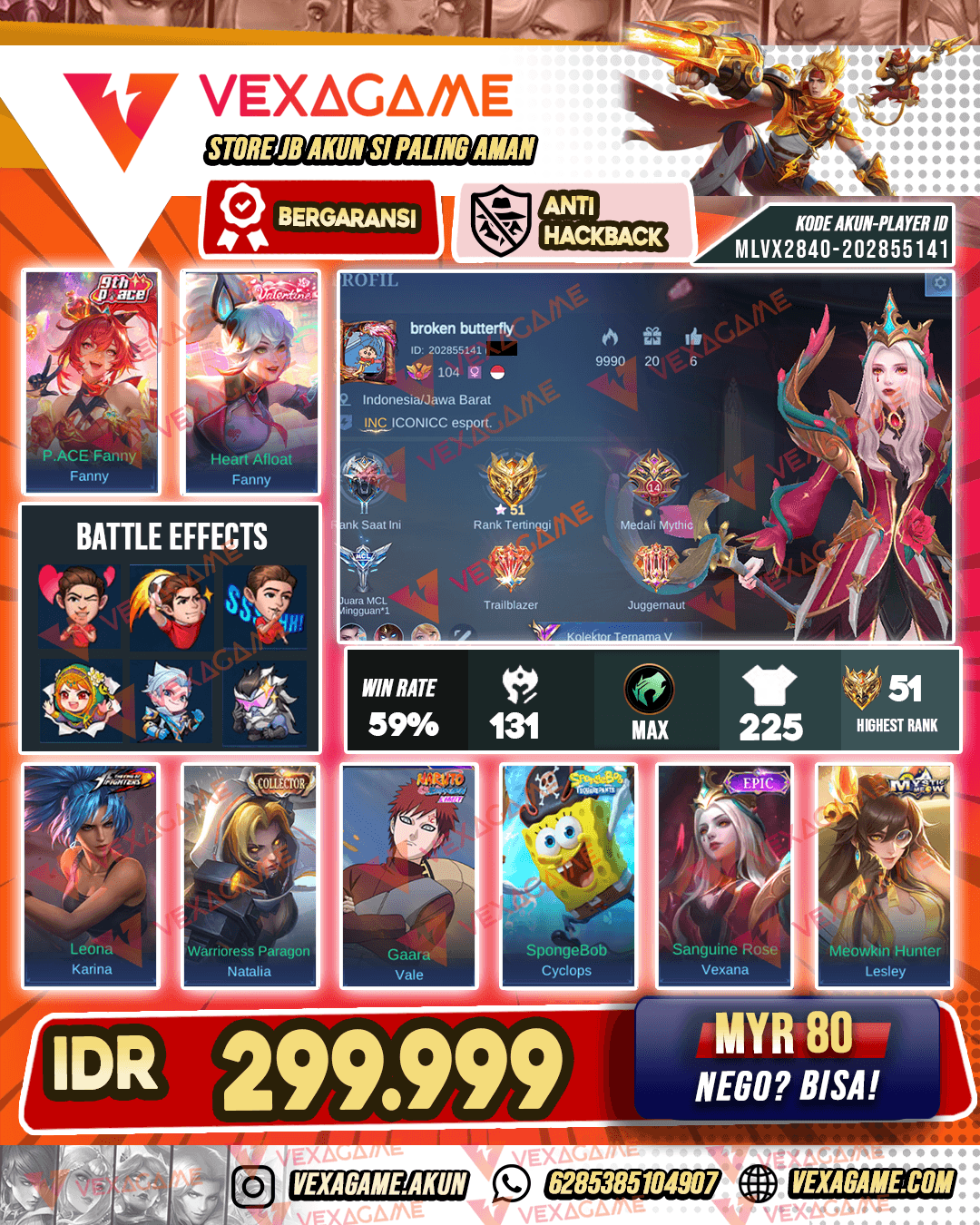 Vexana Epic | All MAX