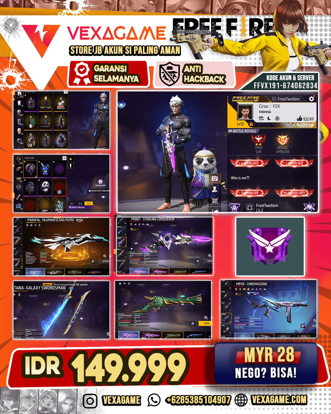 2 EVO GUN | VAULT 500 ++