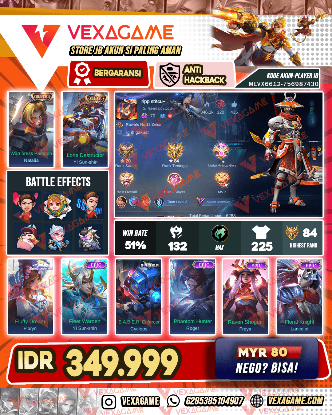 YSS Collector | Floryn Sanrio | Emblem MAX