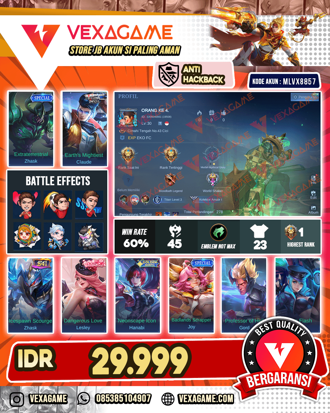 Akun Smurf Murah