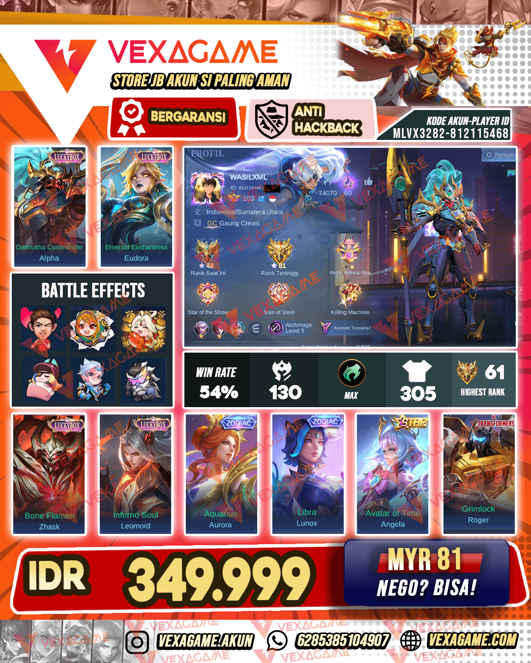 4 LuckyBox | 2 Zodiac | Angela Star Kuning