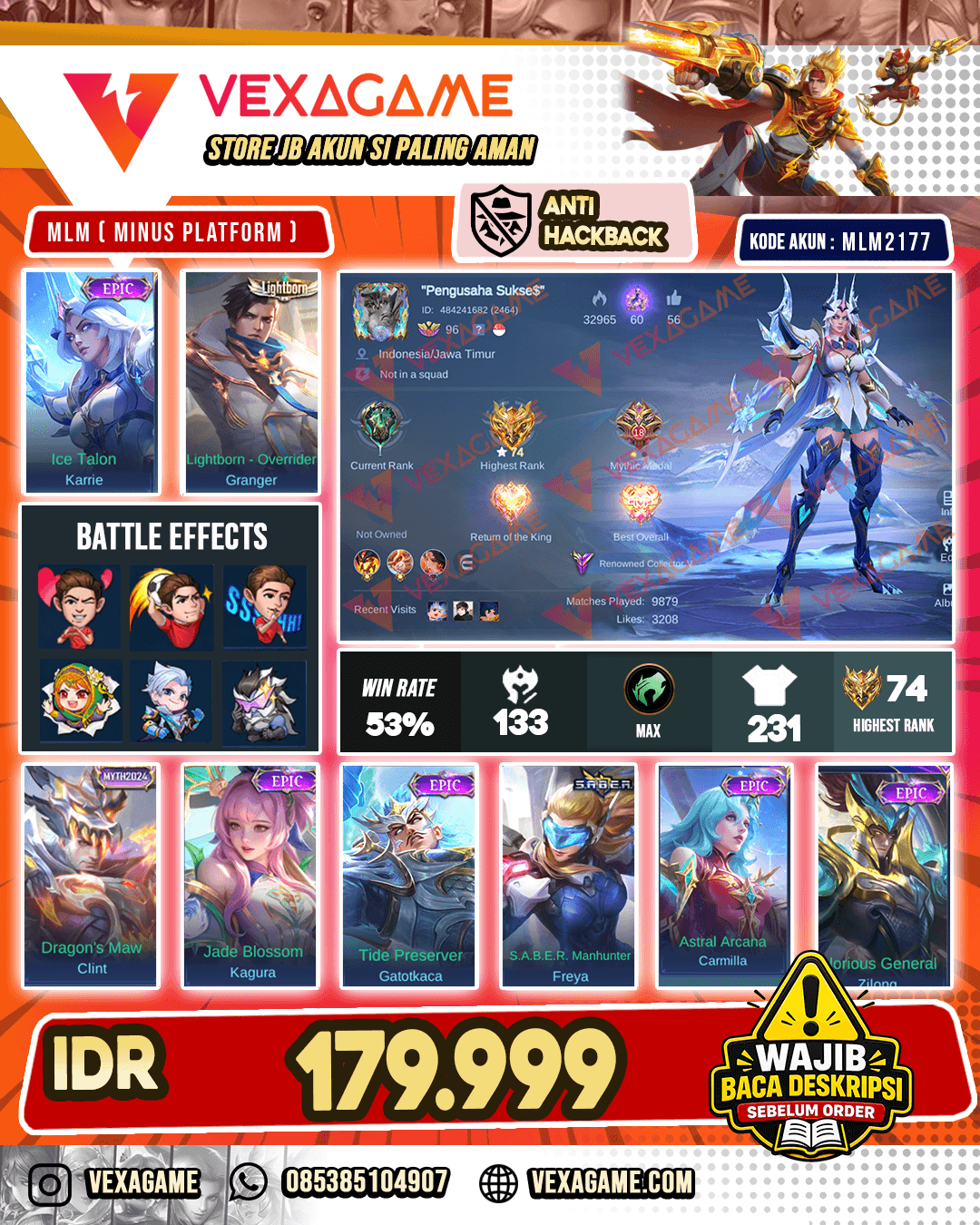Karrie Epic X Granger Lightborn