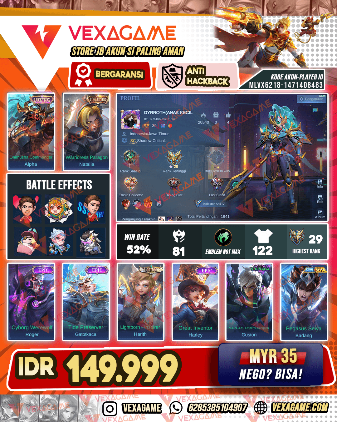 Alpha Luckybox | Harith Lightborn
