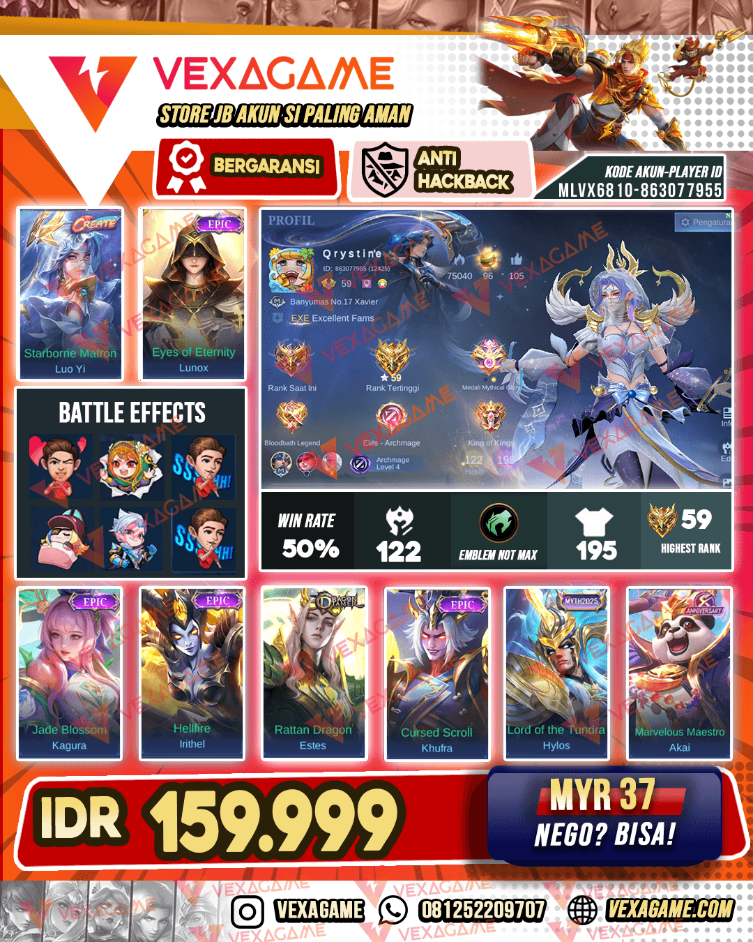 Luo Yi Create | Lunox Epic