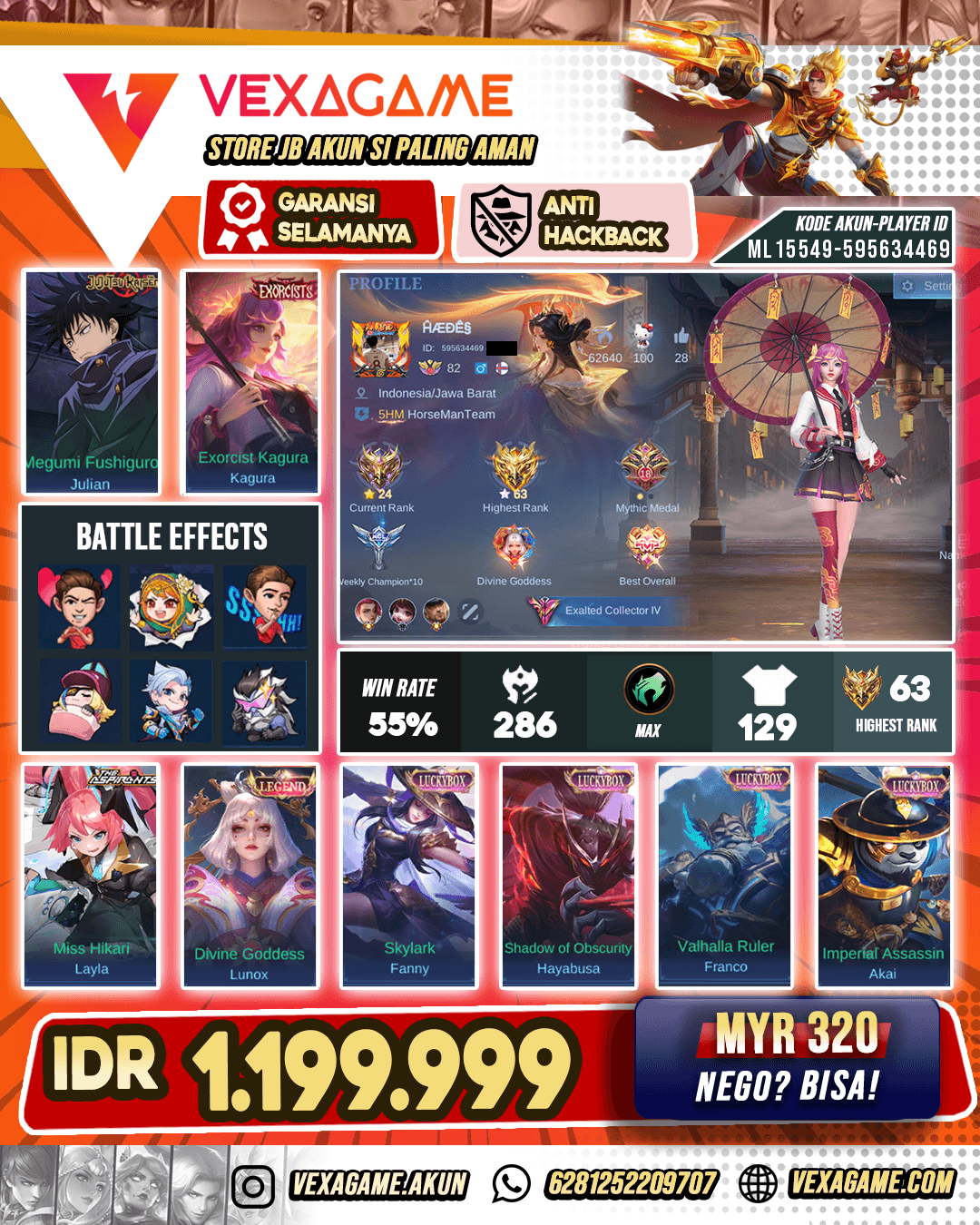 TURUN HARGA !! Kagura Exorcist | Julian JJK