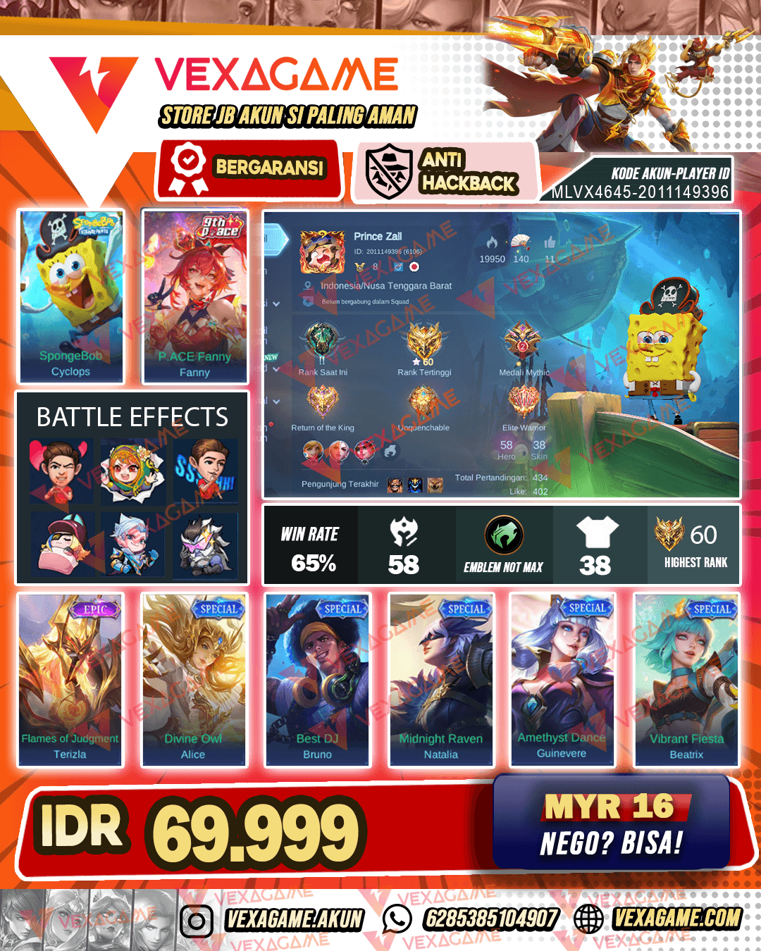 Akun Murah Budget Pelajar