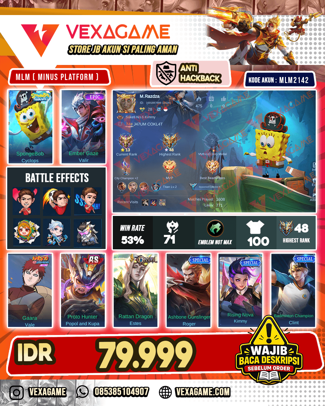 Cyclops Spongebob X Valir Epic