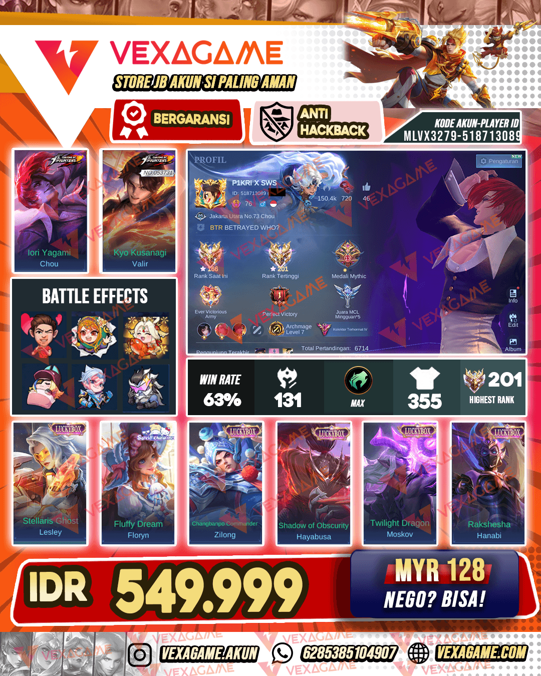 Chou KOF | Valir KOF