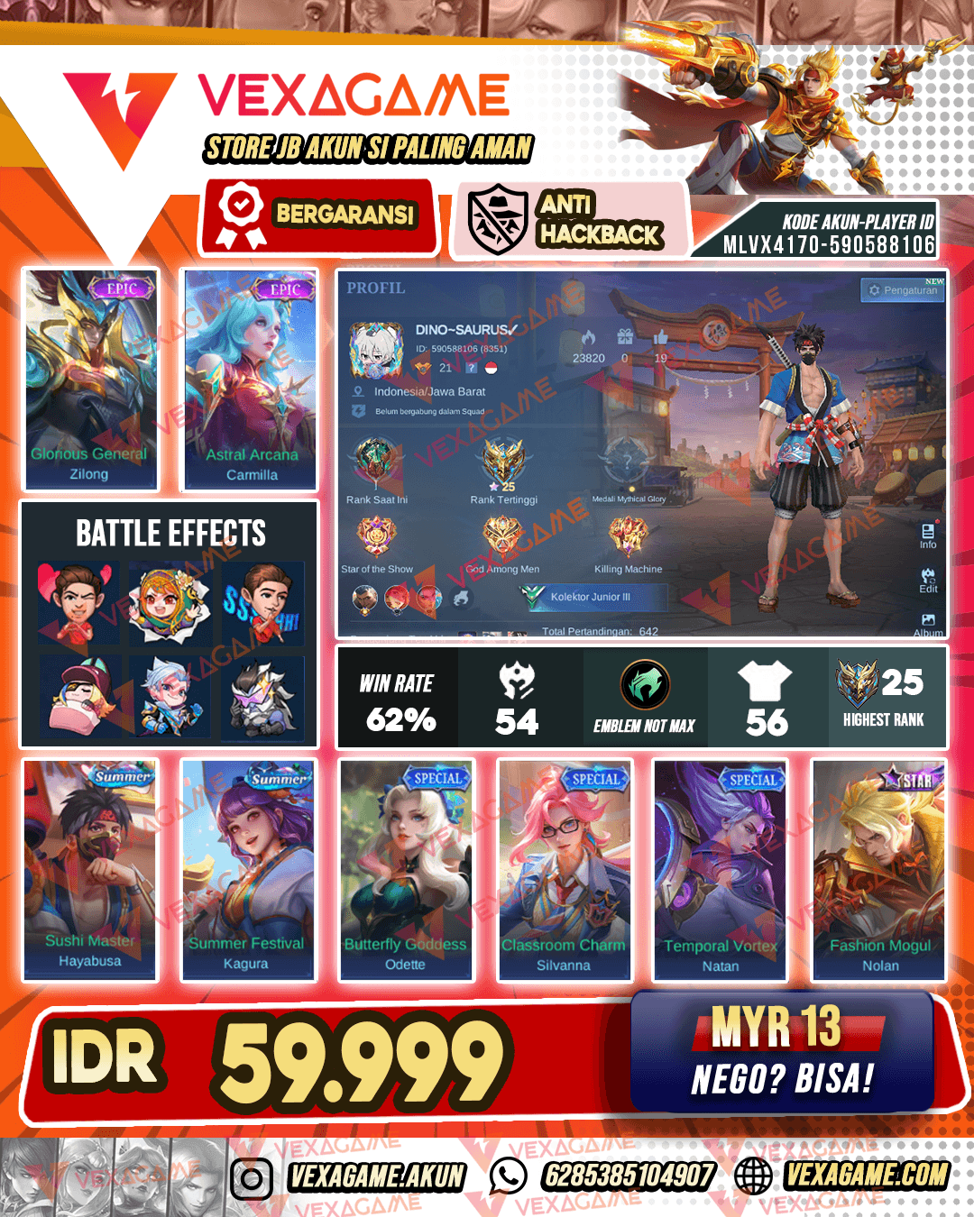 Akun Murah Banget