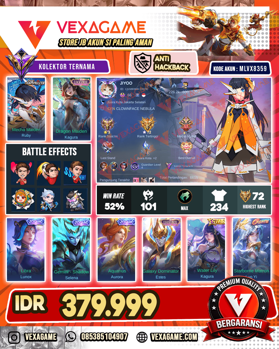 Ruby Aspirants | Kagura Luckybox | Lunox Zodiac