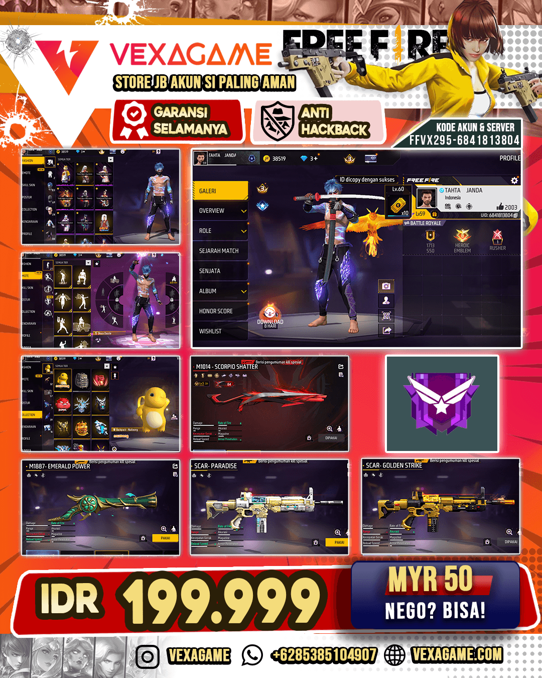 SG Evo Lv 5 | Bundle Puppy | Backpack Nailong