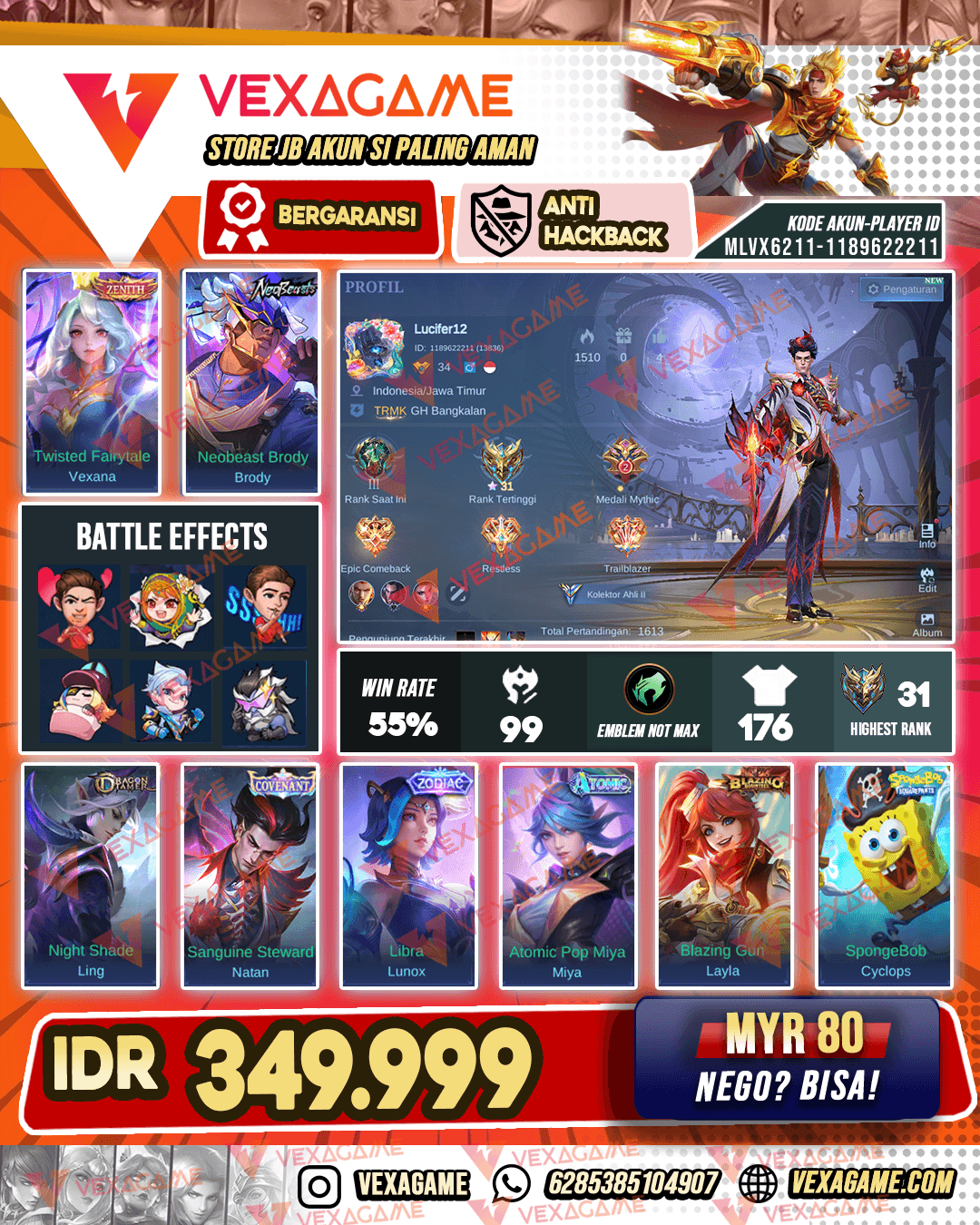 Natan Covenant | Vexana Zenith | Brody Neobeast |