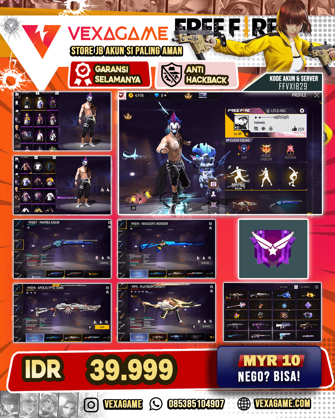 Akun Murah Harga Pelajar